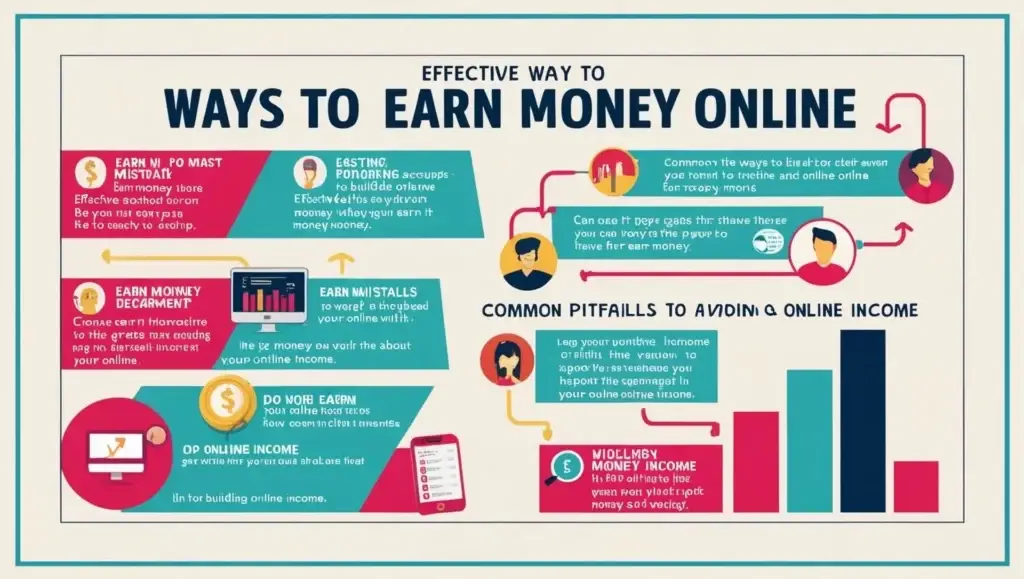 A guide to effective ways to earn money online through freelancing, e-commerce, and passive income.